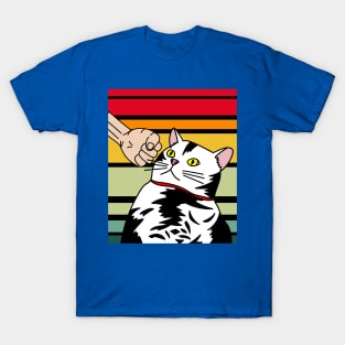 Best Retro Cat Owner Of All Time T-Shirt